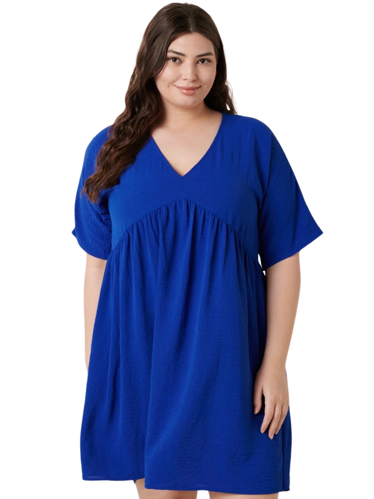 Curvy Forever To Go Babydoll Dress ...